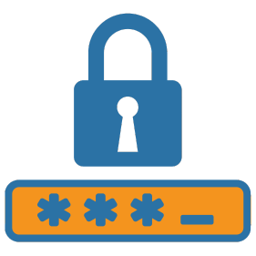 Password lock icon